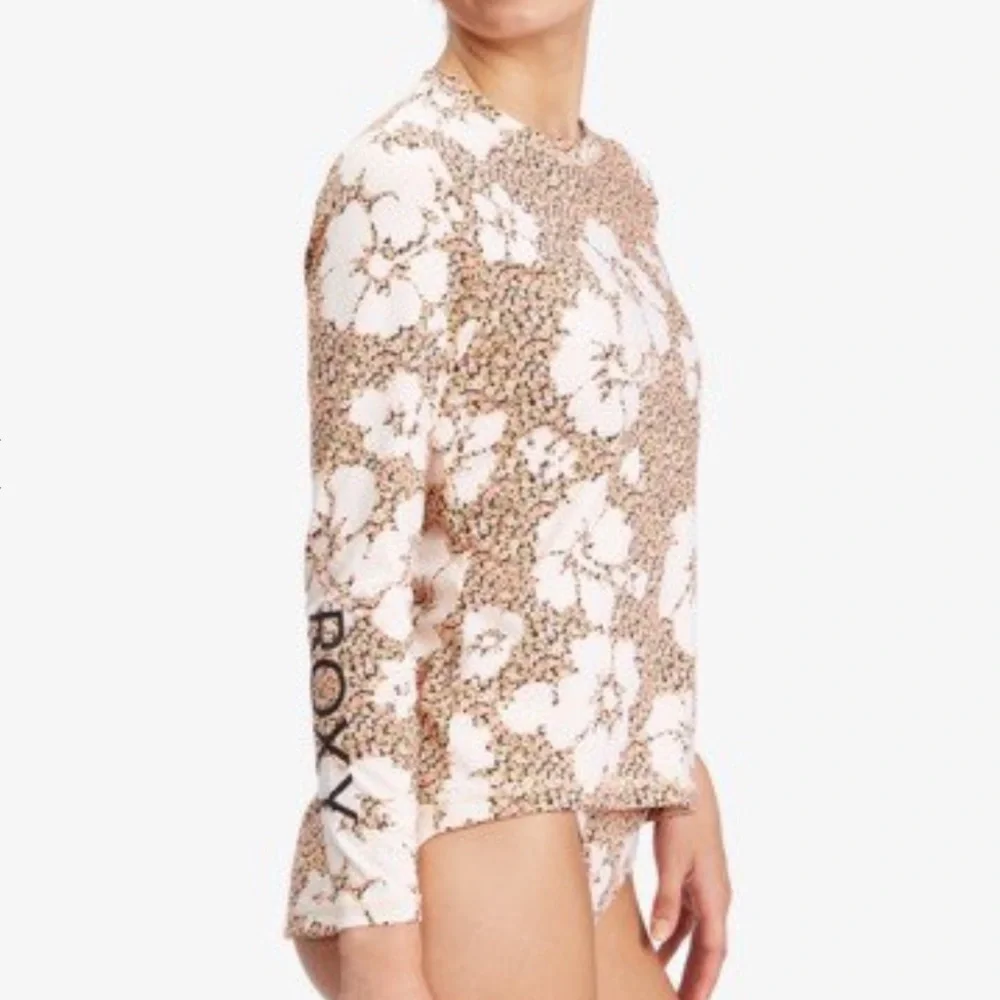 Roxy Sea Skippin Long Sleeve UPF 50 Rashguard - Picture 11 of 11